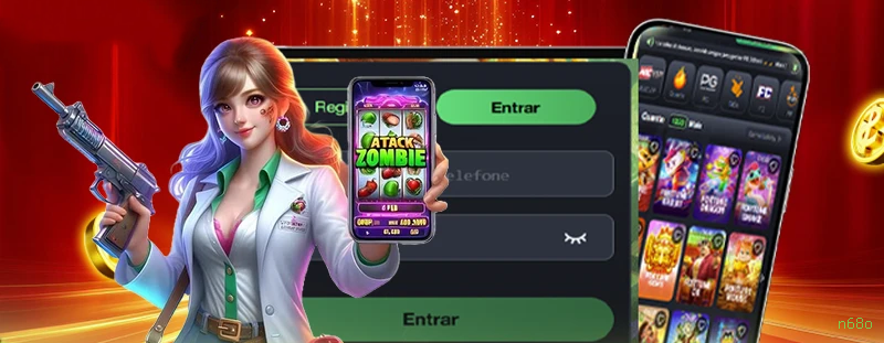 n68o app de jogo para jogadores brasileiros